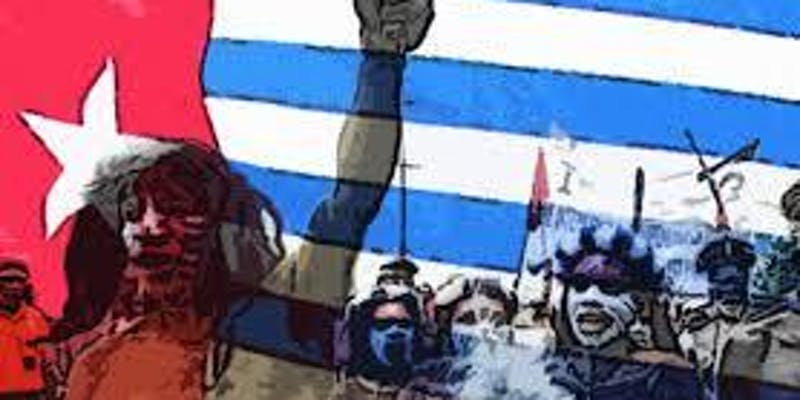 Save West Papua flag
